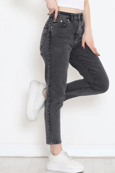 Boyfriend Kot Pantolon Füme - 18224.1431. - 4