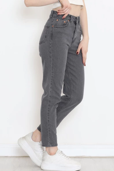 Boyfriend Kot Pantolon Gri - 18222.1431. - 5