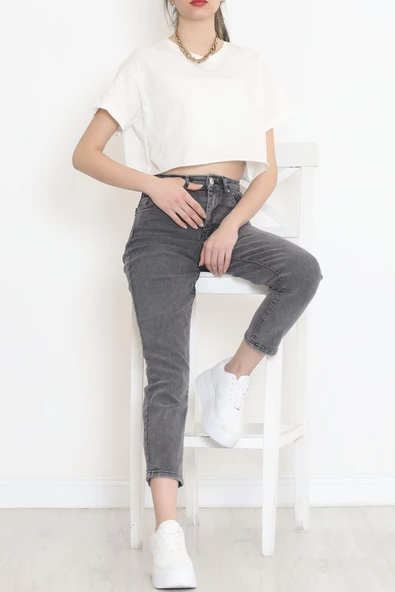 Boyfriend Kot Pantolon Açıkgri2 - 11917.1431. ürün görseli