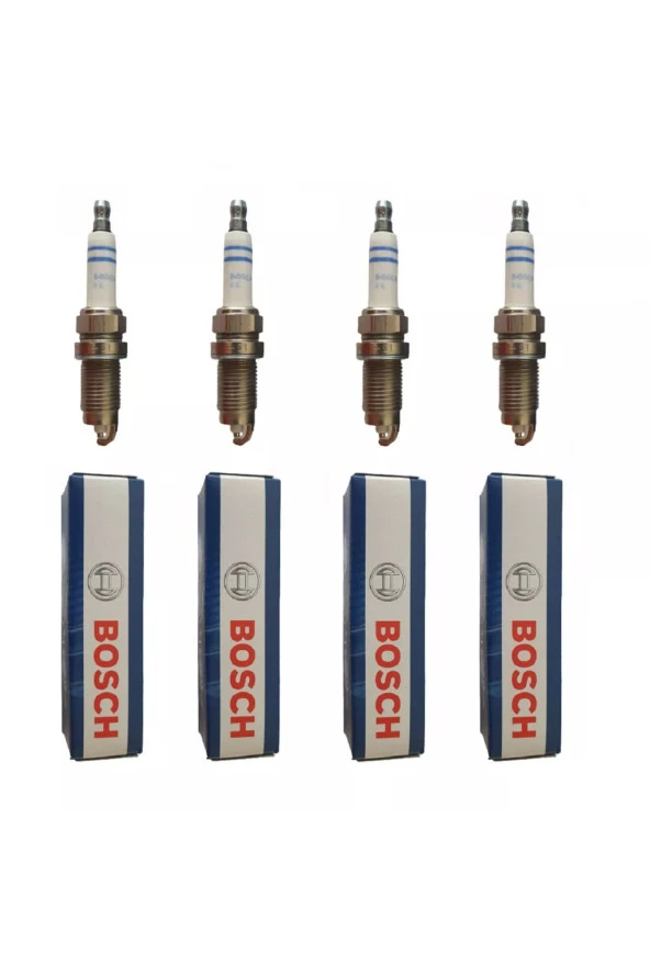 Bosch  Peugeot 206 1.6 4'lü Nikel Buji Takımı Fr8sc