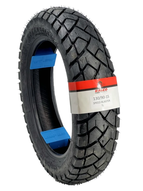 RALCO TYRES 130/90-15 TL (TUBELESS - DUBLEKS) Chopper Lastiği SPEEDBLASTER