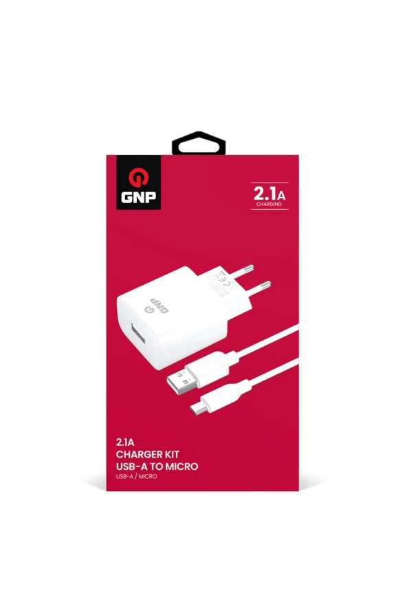 GNP 2.1 Mah Micro Usb Kablo Ve Şarj Cihazı