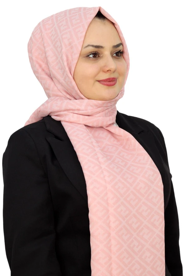 F Desen Coton Şal EŞ5151-1 - 2