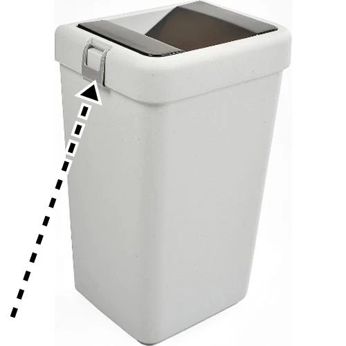 Motek Çamaşır Sepeti Çöp Kovası Yedek Yan Klips 40-80 Litre Uyumlu 1ADET - 6