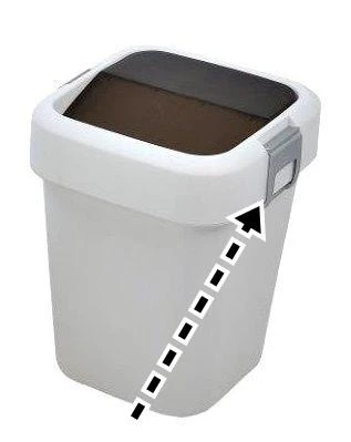 Motek Çamaşır Sepeti Çöp Kovası Yedek Yan Klips 40-80 Litre Uyumlu 1ADET - 8