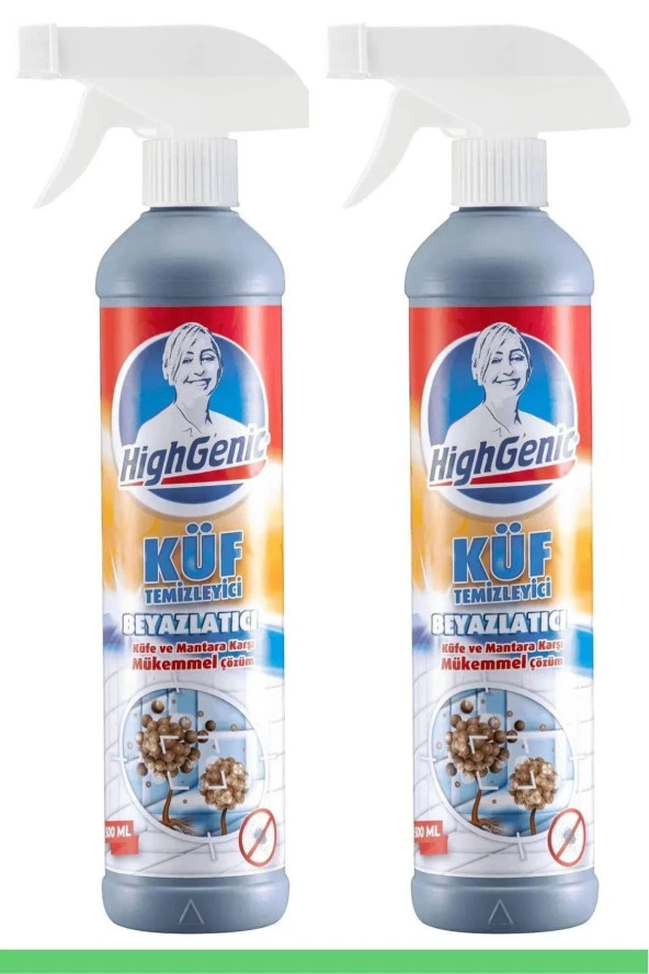 HİGHGENİC Küf Temizleyici Beyazlatıcı 500 Ml 2 Adet