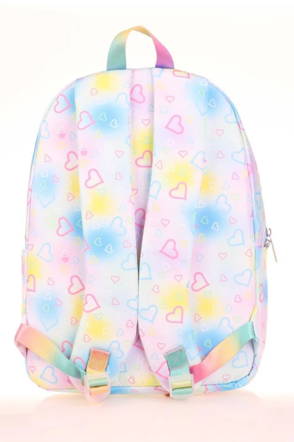 Kaukko Rainbow Sırt Çantası Heart K1761 - Resim 6