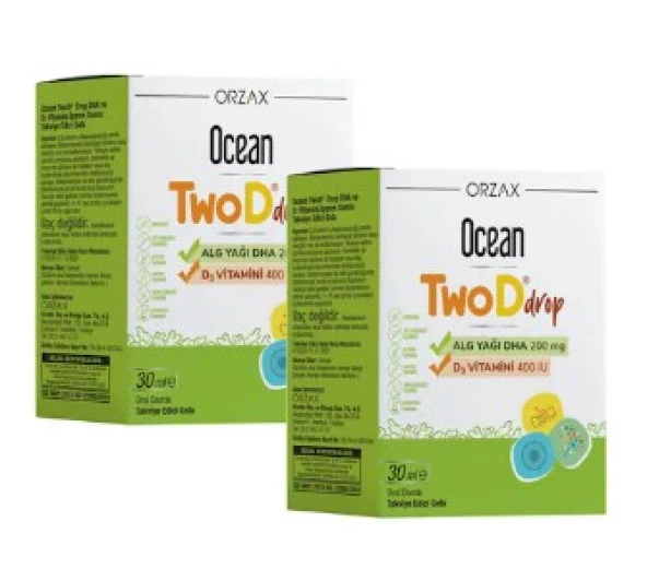 Ocean Twod Drop Damla 30 ml 2 Adet