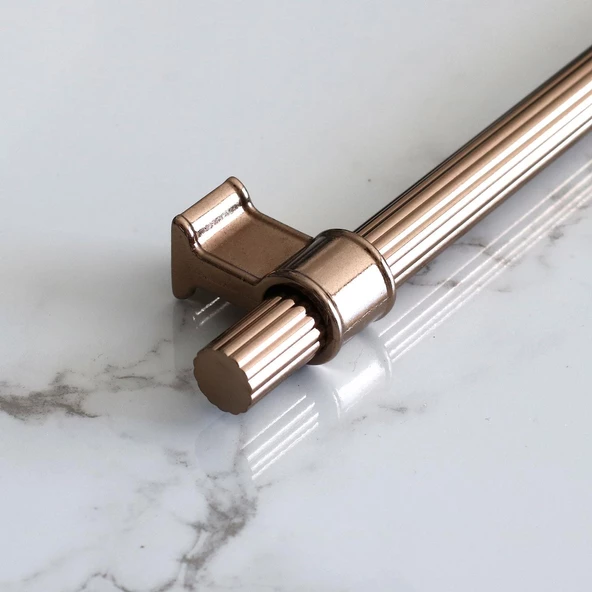 Hisar Bronz Renk Metal Kulp 160 mm-16 cm Mobilya Çekmece Dolap Mutfak Dolabı Kulpları Kulbu Kulpu - Resim 5