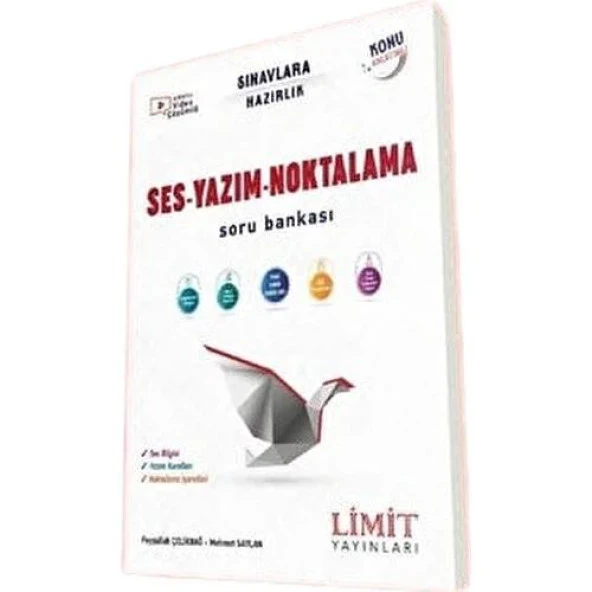 Limit Ses-Yazım-Noktalama Soru Bankası