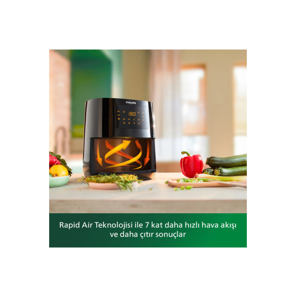 Philips Essential Airfryer HD9252/90 Fritöz - 6