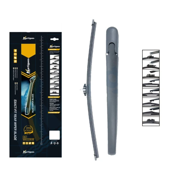 Martigues Silecek Arka Takim (Silecek Kolu Ile Beraber )Ford Edge 10-14 312 Mm 355 Mm