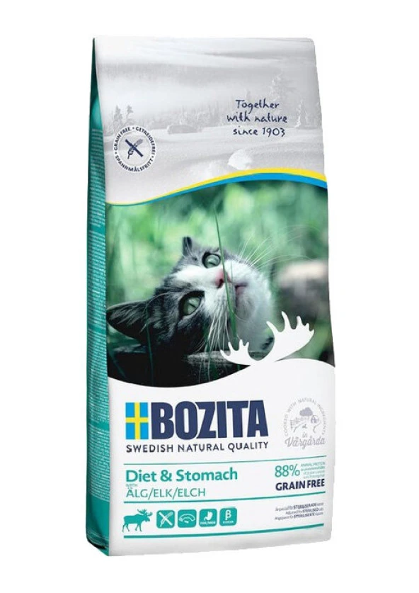 Bozita Sensitive Diet&stomach Geyikli Yetişkin Kedi Maması 10 Kg