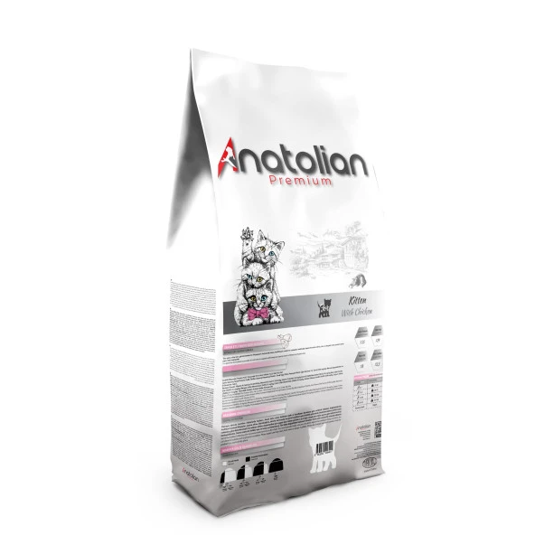 Anatolian Premium Tavuk Etli Yavru Kedi Maması 10 KG - 2