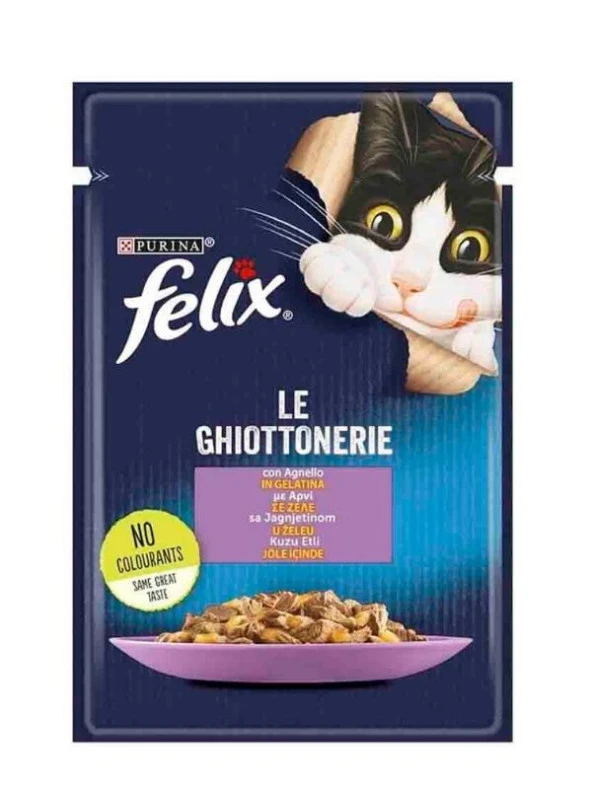 Felix Kuzulu Pouch Kedi Konservesi 85 Gr