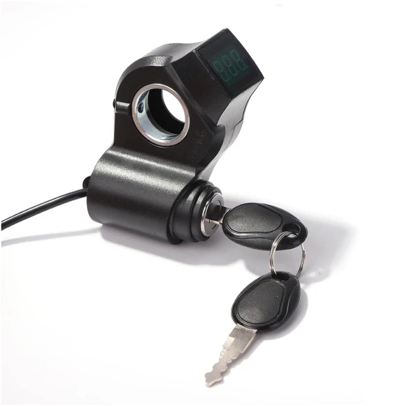 3 Pim M4 Kontak Kilit Anahtarı - Voltmetre - Dijital Gerilim Ekranı - Resim 2