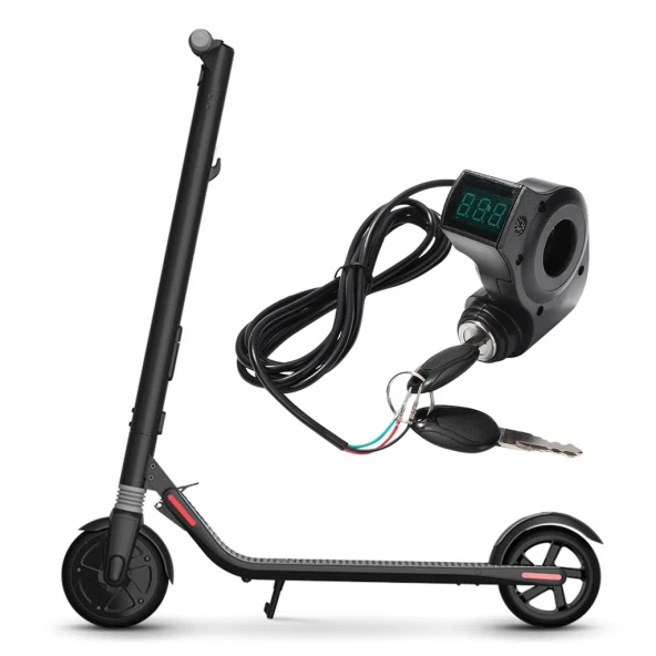 3 Pim M4 Kontak Kilit Anahtarı - Voltmetre - Dijital Gerilim Ekranı - Resim 3