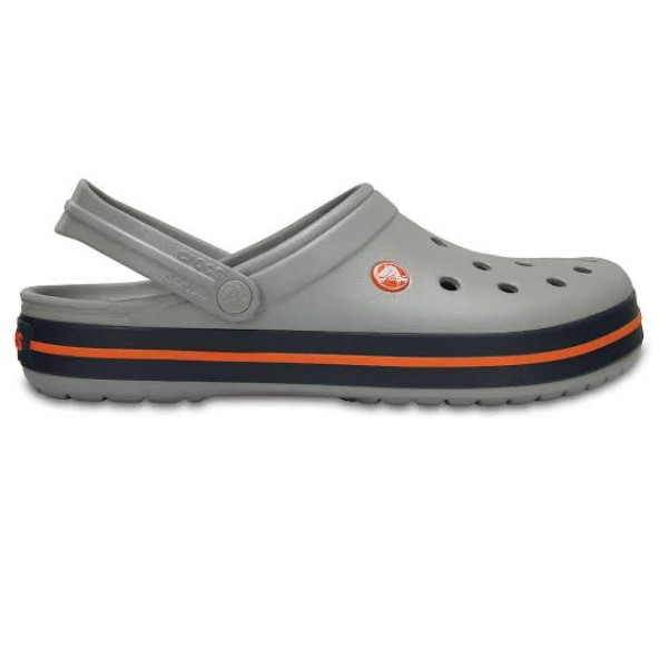 Crocs Crocband Light Grey/Navy TerlikUnisex