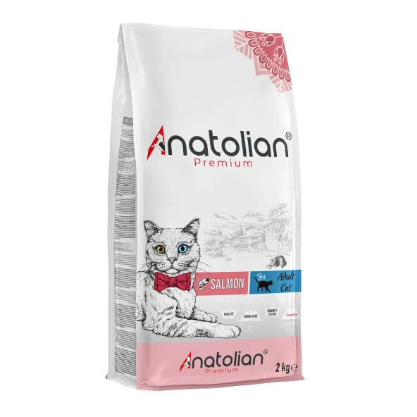 Anatolian Premium Adult Salmon Somonlu Yetişkin Kedi Maması 4 Kg