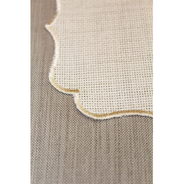 Etamin İşlemelik 6'lı Sunum Peçetesi - 5