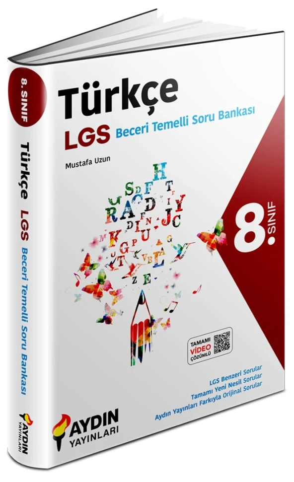 Aydın 2024 8. Sınıf Türkçe Beceri Temelli Soru Bankası