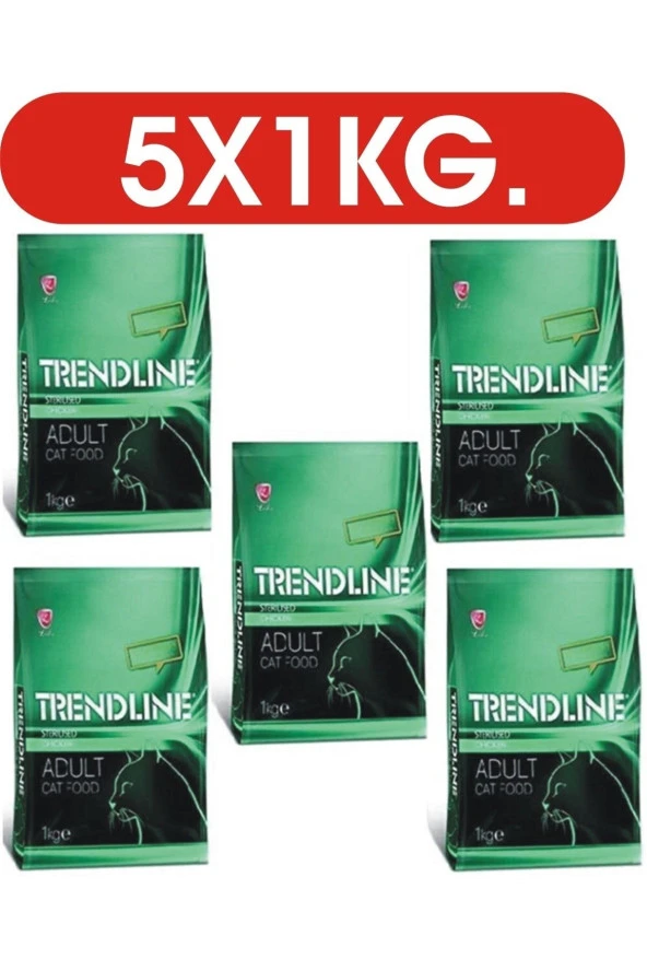 Kısırlaştırılmış Kedi Maması Sterilised Tavuklu Adult Yetişkin 5x1 Kg.