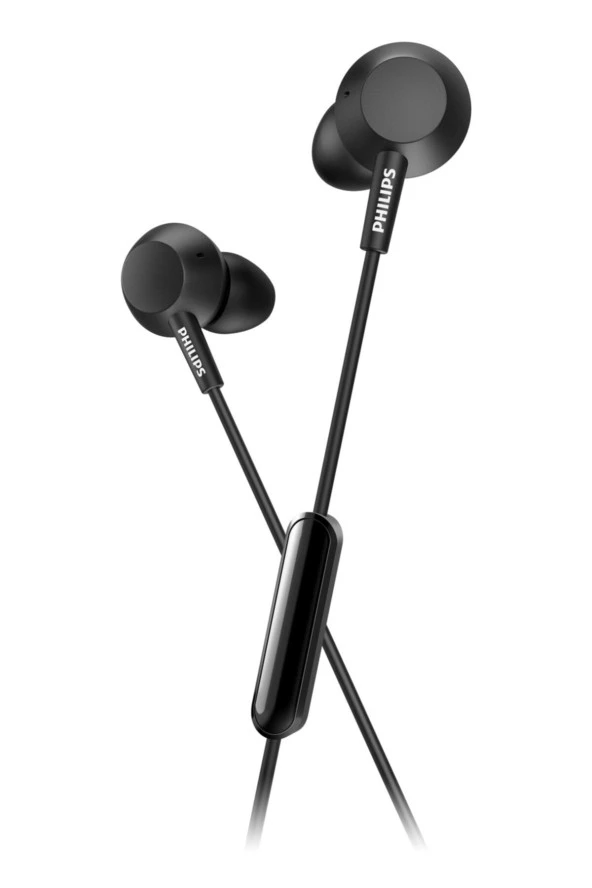 Philips TAE4105BK Mikrofonlu Kablolu Kulak İçi Kulaklık Siyah - 5