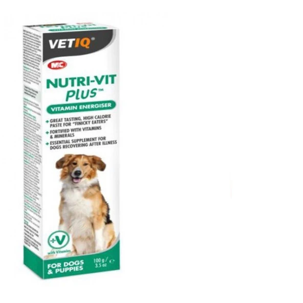 Vetiq Nutri-Vit Plus Köpek Vitamini Macun 100 Gr