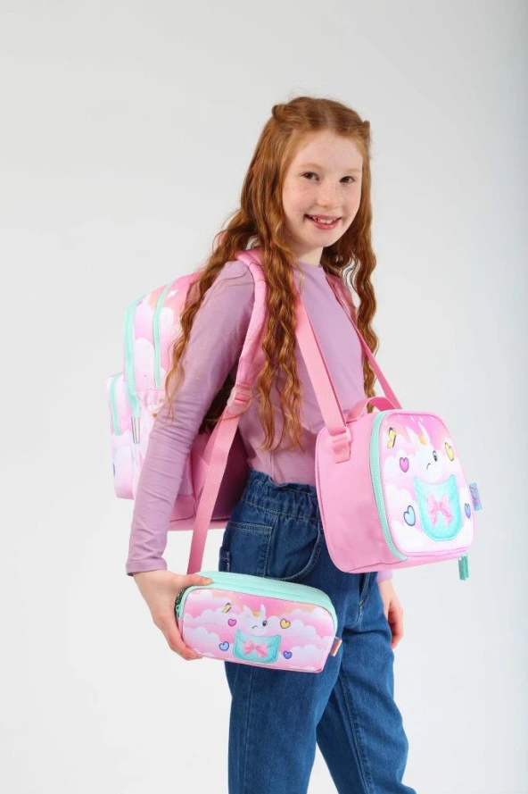 Kaukko Kids Sırt Çantası Layer Animals L5196 - Resim 4