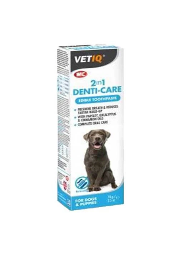 Vetiq Denti Care 2 Si 1 Arada Köpek Diş Macunu 70 Gr