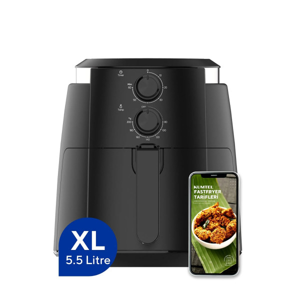 KUMTEL Fastfryer XL ( Yağsız Fritöz Airfryer ) HAF-01