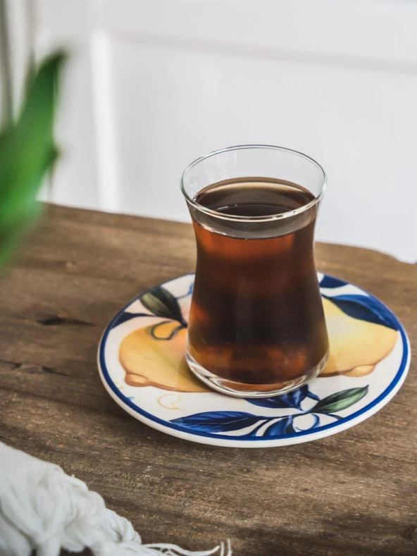 The Mia Odore Di Limone Çay Tabağı 6lı Set 13 cm ODL0014 - 4