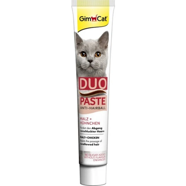 Gimcat Kedi Macunu Duo Paste Tavuk Malt 50 Gr