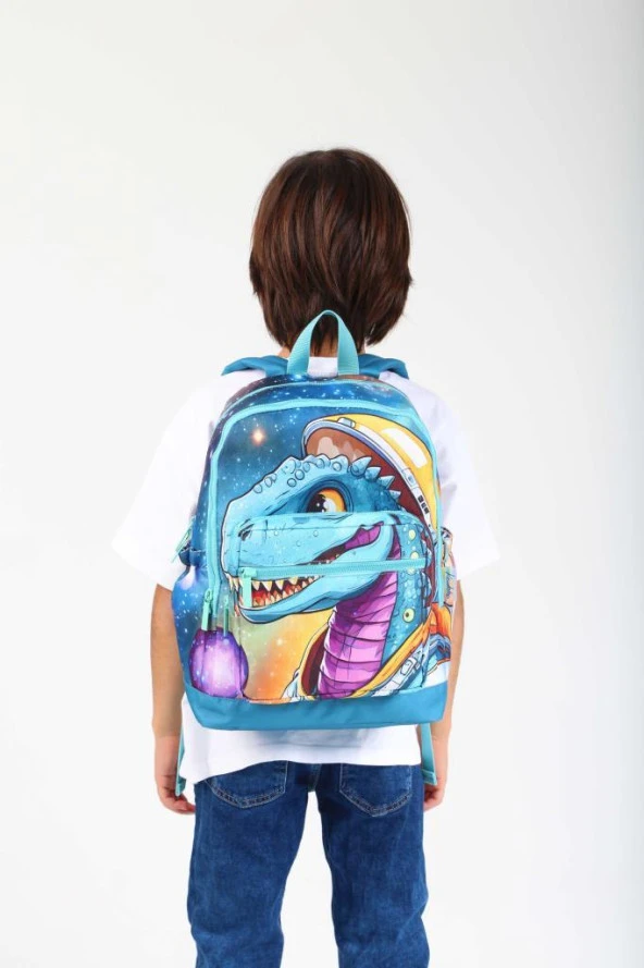 Kaukko Kids Sırt Çantası Layer Dinosaur L5184 - Resim 2