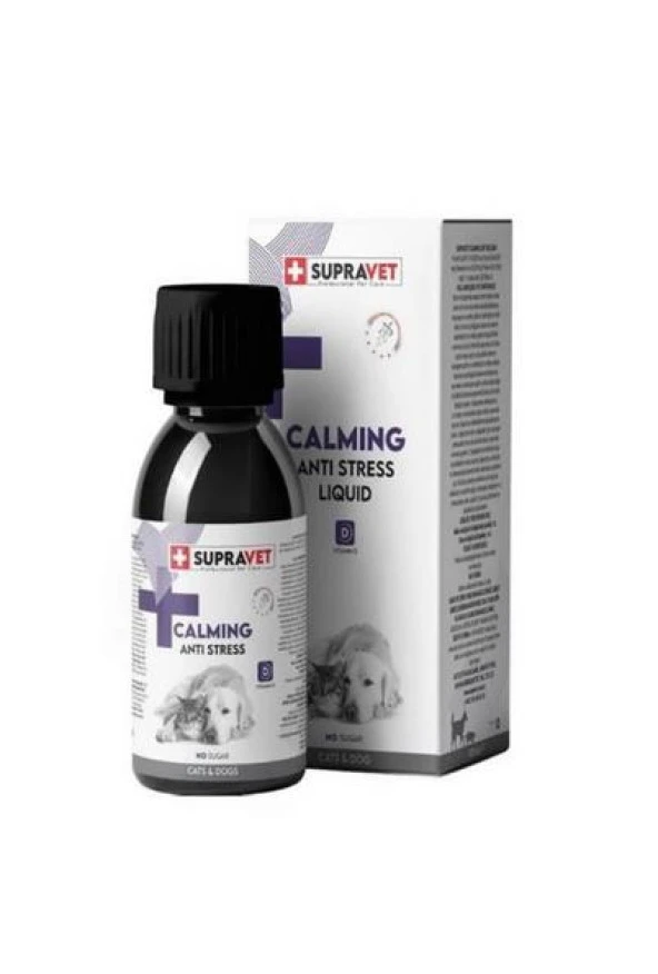 Supravet Kedi Köpek Sıvı Sakinleştirici Damla 100 Ml