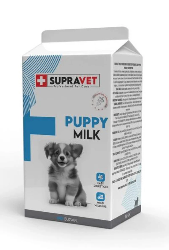 Supravet Hamile Ve Yavru Köpekler İçin Taurinli Süt Tozu 150 Gr