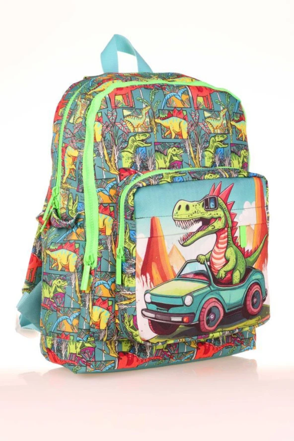 Kaukko Kids Sırt Çantası Sweet Dinosaur L5189 - Resim 5