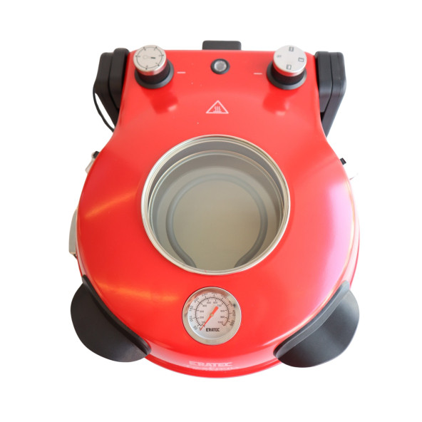 ERATEC PM-27 Taş Fırın Seti - Pizza Makinesi Yeni Model Kırmızı - Resim 2
