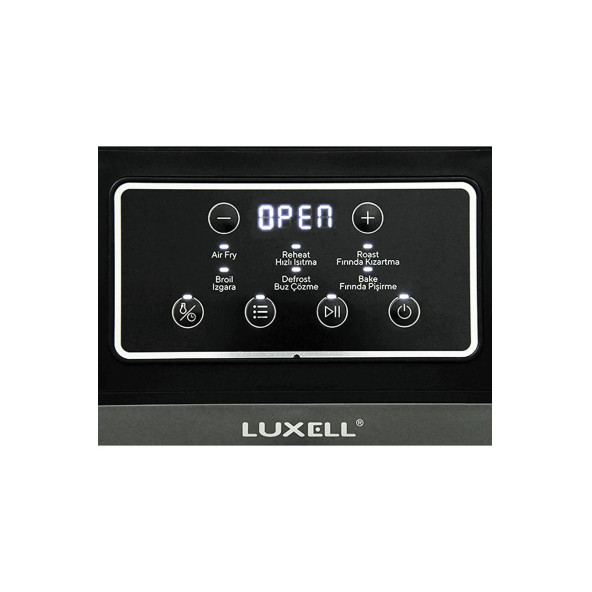 Luxell Lxaf-01 Fast Fryer Xxl 7.5 Litre Sıcak Hava Fritözü - Airfryer - 3