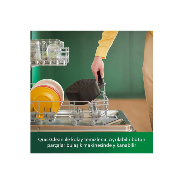 Philips 5000 Serisi Airfryer, Uzaktan Bağlantı, 0.8kg, 4.1L Kapasite, Gri, HD9255/60 - 2