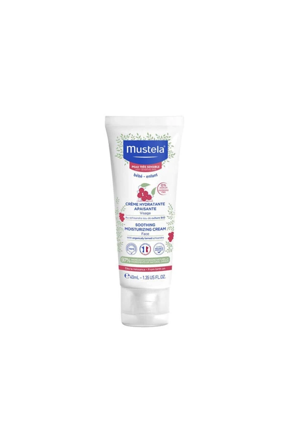 Mustela Çok Hassas Ciltler Için Nemlendirici Yüz Kremi 40 ml - Resim 2