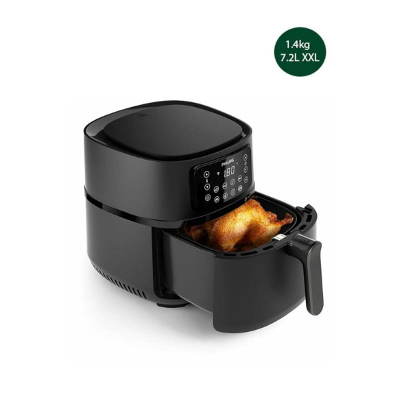 Philips 5000 Serisi XXL Airfryer, Uzaktan Bağlantı, 1.4kg, 7.2L Kapasite + Aksesuarlar, HD9285/96