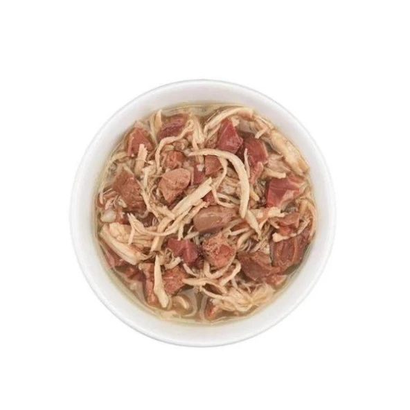 Schesir After Dark Tavuk ile Sığır Et Suyunda Konserve 80 g - 2