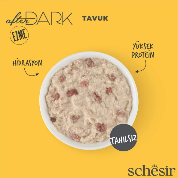 Schesir After Dark Tavuk Paté Konserve 80G - 3