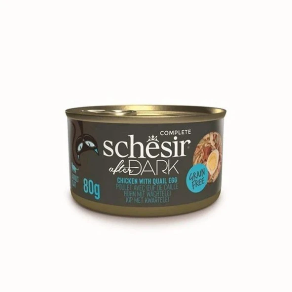 Schesir After Dark Tavuk ile Bıldırcın Yumurtası Paté Konserve 80g