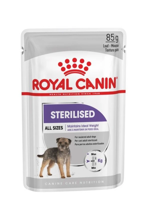 Royal Canin CCN Sterilised Loaf Yaş Köpek Maması 85 gr x 12 adet