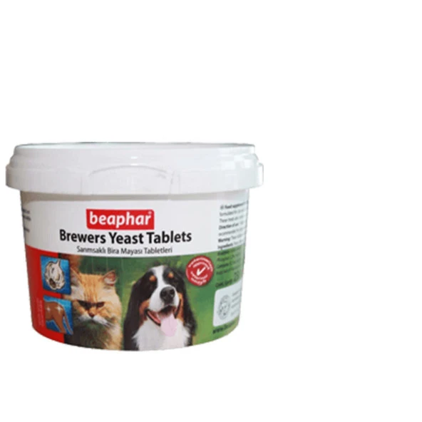 Beaphar Brewers Yeast Kedi Köpek Sarımsaklı Maya Tableti 250 Tablet