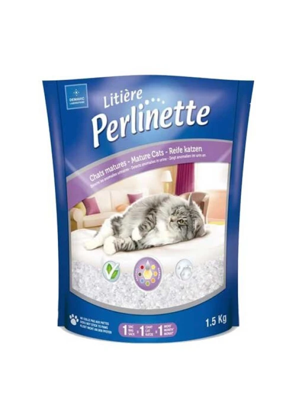 Perlinette Detect Erken Teşhis Kedi Kumu 1,5 kg (3,7 lt)