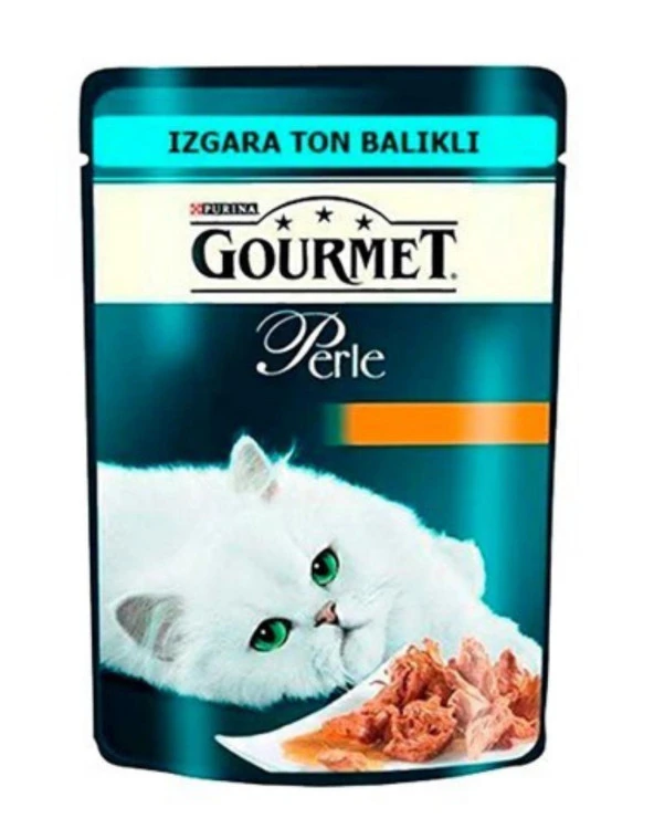 Gourmet Perle Izgara Ton Balıklı Kedi Konserve Mama 85 Gr