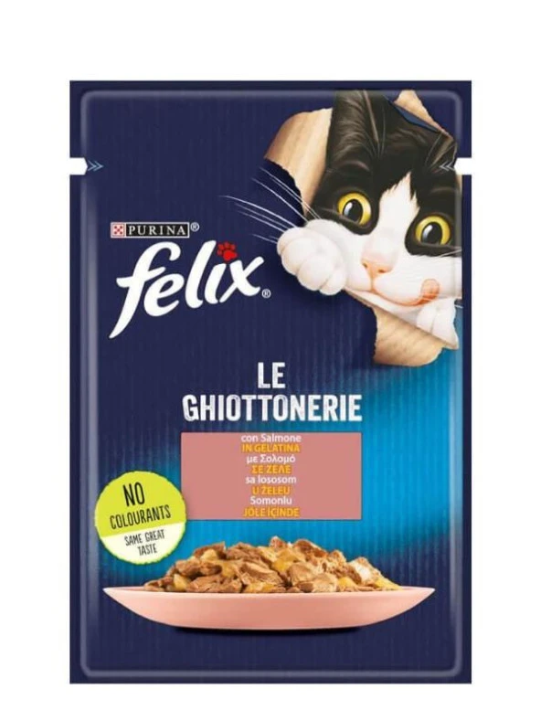 Felix Somonlu Yaş Kedi Konservesi 85 gr
